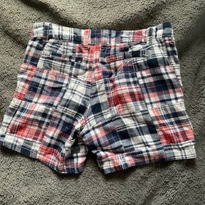 Plaid shorts